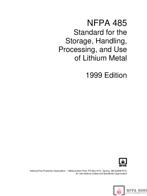 NFPA 485 PDF